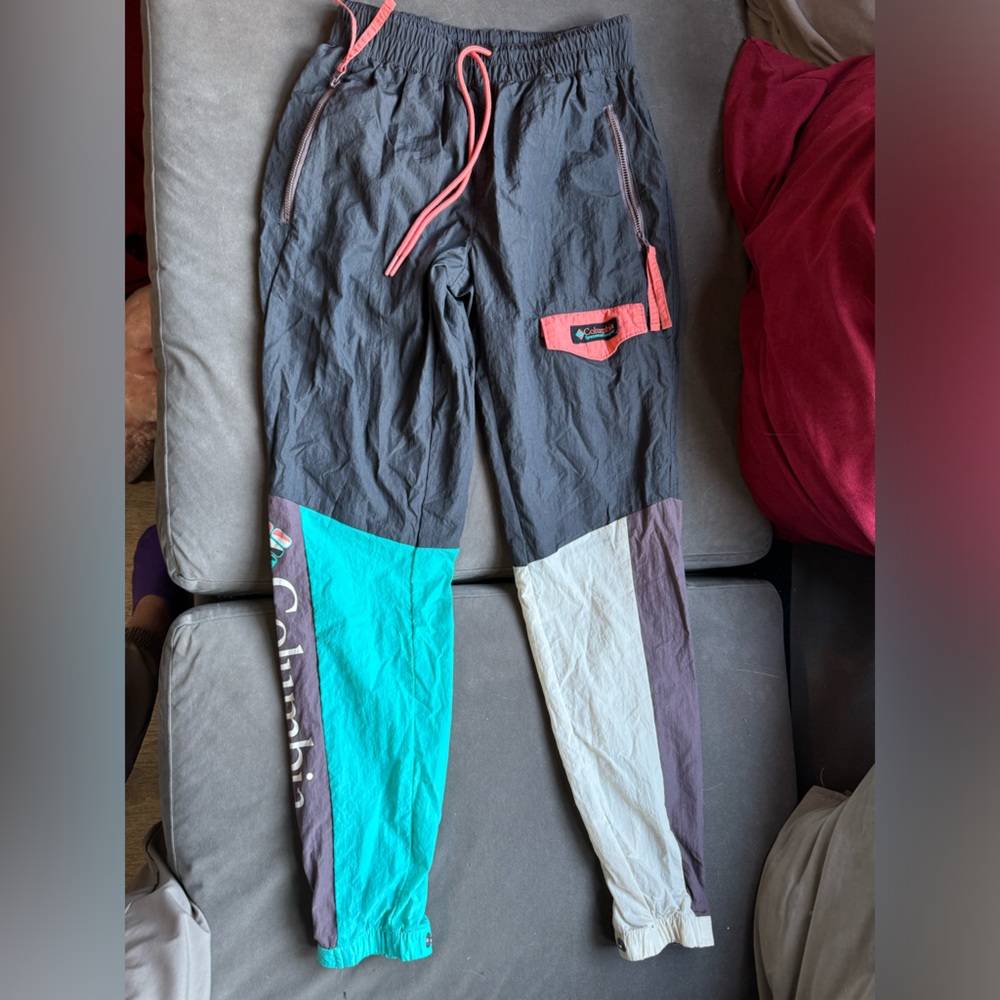 Columbia Color Block Wind Pants